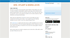 Desktop Screenshot of levinfamilypractice.com